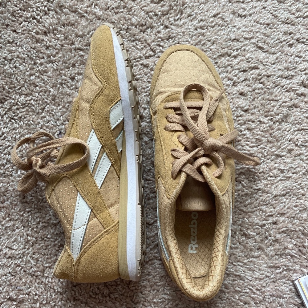 Mustard Yellow Reebok Classics